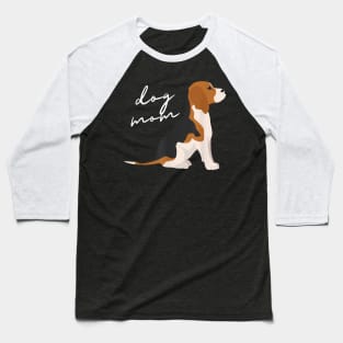 Beagle Dog Mom Woman Baseball T-Shirt